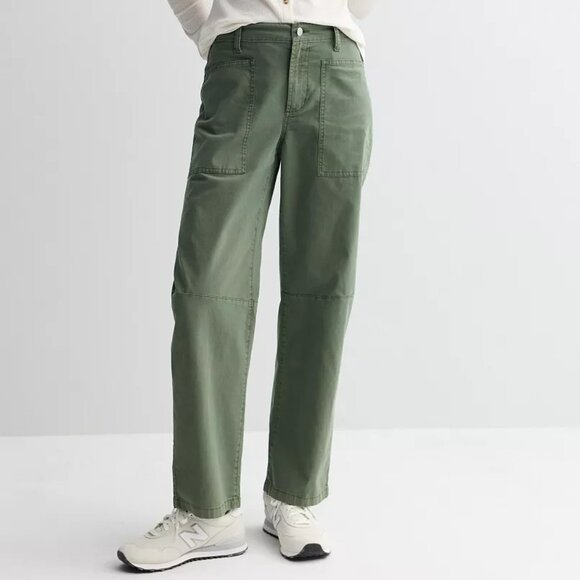 Sonoma Goods For Life Pants - Women's Sonoma Goods For Life® Square Pocket Barrel Pants Size Small